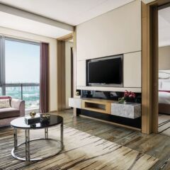 Отель Langham Place Xiamen Китай, Сямынь - отзывы, цены и фото номеров - забронировать отель Langham Place Xiamen онлайн комната для гостей фото 3