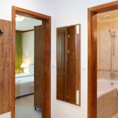 Отель Saint Ivan Rilski Hotel & Apartments Болгария, Банско - отзывы, цены и фото номеров - забронировать отель Saint Ivan Rilski Hotel & Apartments онлайн ванная