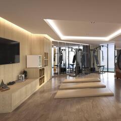 Отель Mandarava Resort & Villa фитнесс-зал