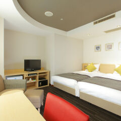 Hotel MyStays Utsunomiya Уцуномия комната для гостей фото 2