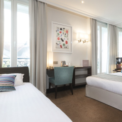 Отель Montfleuri Hotel Франция, Париж - 1 отзыв об отеле, цены и фото номеров - забронировать отель Montfleuri Hotel онлайн комната для гостей фото 2