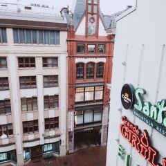 Отель Aikatalo Hostel Helsinki City Center Финляндия, Хельсинки - отзывы, цены и фото номеров - забронировать отель Aikatalo Hostel Helsinki City Center онлайн вид на фасад