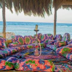 Отель Wishwashi Camp & Resort пляж