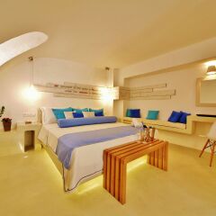 Отель Chroma Suites Греция, Остров Санторини - отзывы, цены и фото номеров - забронировать отель Chroma Suites онлайн комната для гостей фото 4