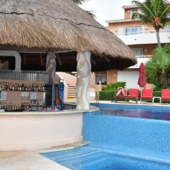 Отель Sunset Fishermen Beach Resort Плая-дель-Кармен бассейн фото 3