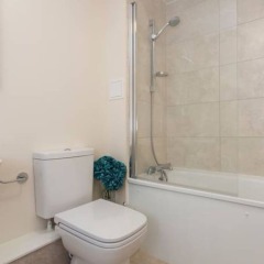 Отель Luxury 1 Bed Apartment With Balcony In Greenwich Великобритания, Лондон - отзывы, цены и фото номеров - забронировать отель Luxury 1 Bed Apartment With Balcony In Greenwich онлайн ванная фото 2