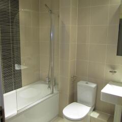 Апартаменты MAX Serviced Apartments Glasgow, Olympic House ванная