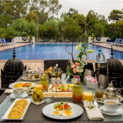 Отель Andalucia Golf Tanger Марокко, Медина Танжера - отзывы, цены и фото номеров - забронировать отель Andalucia Golf Tanger онлайн питание