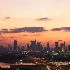 Отель Pullman Dubai Creek City Centre Residences балкон