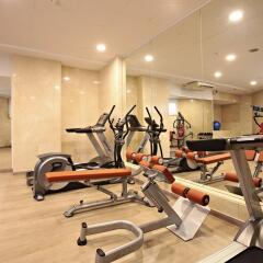 Отель Sandos Benidorm Suites - All Inclusive Испания, Бенидорм - отзывы, цены и фото номеров - забронировать отель Sandos Benidorm Suites - All Inclusive онлайн фитнесс-зал