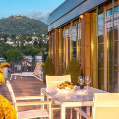 Отель Maison Messmer Baden-Baden Германия, Баден-Баден - отзывы, цены и фото номеров - забронировать отель Maison Messmer Baden-Baden онлайн балкон