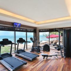 Отель U Pattaya Таиланд, Банг-Саре - 1 отзыв об отеле, цены и фото номеров - забронировать отель U Pattaya онлайн фитнесс-зал фото 3