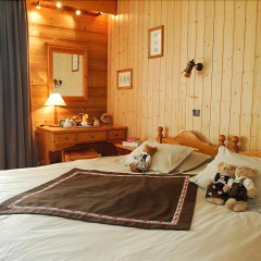 Отель Le Sherpa Val Thorens Hôtels-Chalets de Tradition комната для гостей