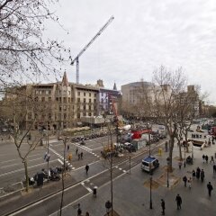 Отель Ático En Paseo De Gracia Барселона балкон