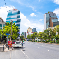 Naratel Hostel Bangkok Бангкок городской автобус