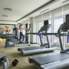 Отель Somerset Hoa Binh Ханой фитнесс-зал