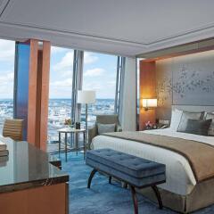 Shangri-La Hotel at The Shard, London комната для гостей