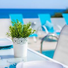 Отель Oceanview Luxury Villa 134 Кипр, Протарас - отзывы, цены и фото номеров - забронировать отель Oceanview Luxury Villa 134 онлайн балкон