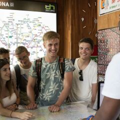 Urbany Hostel Bcn Go! Барселона помещение для мероприятий