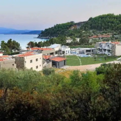 Отель Krotiri Resort Ситония пляж фото 2