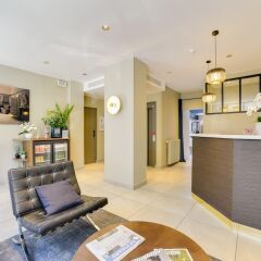 Отель Acropolis Hotel Paris Boulogne Франция, Булонь-Бийанкур - отзывы, цены и фото номеров - забронировать отель Acropolis Hotel Paris Boulogne онлайн интерьер отеля фото 3