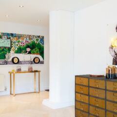 Отель The Porchester Terrace - Modern & Bright 5bdr Penthouse With Terrace Лондон комната для гостей фото 5