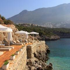 Kalkan Suites Турция, Калкан - отзывы, цены и фото номеров - забронировать отель Kalkan Suites онлайн пляж фото 2