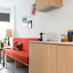 Отель Kith & Kin Boutique Apartments Нидерланды, Амстердам - отзывы, цены и фото номеров - забронировать отель Kith & Kin Boutique Apartments онлайн комната для гостей фото 5