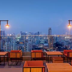 Отель Radisson Blu Plaza Bangkok Бангкок гостиничный бар