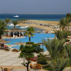 Grand Plaza Hotel Hurghada пляж