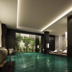 Отель Fairmont Quasar Istanbul бассейн