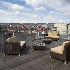 Отель MyPlace - Premium Apartments Riverside Австрия, Вена - отзывы, цены и фото номеров - забронировать отель MyPlace - Premium Apartments Riverside онлайн приотельная территория