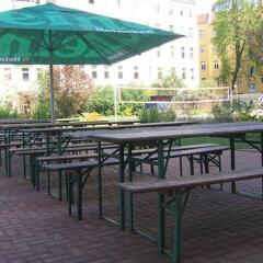Отель A&O Berlin Friedrichshain Германия, Берлин - 3 отзыва об отеле, цены и фото номеров - забронировать отель A&O Berlin Friedrichshain онлайн приотельная территория