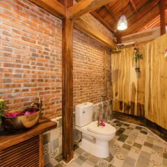 Отель Wooden Lodge Homestay сауна