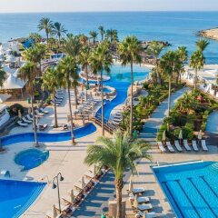 Отель Adams Beach Кипр, Айя-Напа - 7 отзывов об отеле, цены и фото номеров - забронировать отель Adams Beach онлайн бассейн фото 2