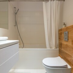 Отель P&O Apartments SOHO Factory Польша, Варшава - отзывы, цены и фото номеров - забронировать отель P&O Apartments SOHO Factory онлайн ванная фото 2