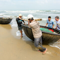Отель An Bang Seasnail Homestay пляж фото 2