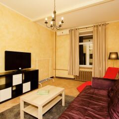 Гостиница LUXKV Apartment on Teterenskiy в Москве отзывы, цены и фото номеров - забронировать гостиницу LUXKV Apartment on Teterenskiy онлайн Москва комната для гостей фото 4
