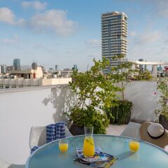 Отель Dizengoff Suites Тель-Авив балкон