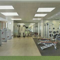 Отель Hyatt Regency Creek Heights Дубай фитнесс-зал фото 4