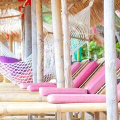 Отель Sayang Beach Resort бассейн