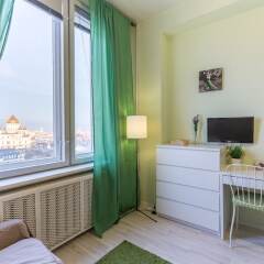 Апартаменты Lakshmi Great Apartment Afanasievsky комната для гостей фото 5