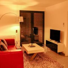 Апартаменты BlueStone Boarding Apartments Дюссельдорф комната для гостей фото 4