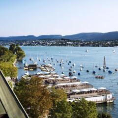 Отель La Reserve EDEN AU LAC Zurich пляж