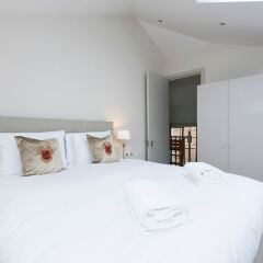 Отель Bright 1BR flat in West London Великобритания, Лондон - отзывы, цены и фото номеров - забронировать отель Bright 1BR flat in West London онлайн комната для гостей фото 3