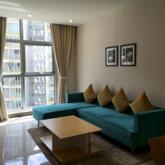 Апартаменты Bluesky Serviced Apartment Airport Plaza комната для гостей