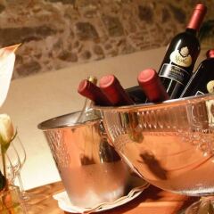 Отель Relais Corte Cavalli Понти-суль-Минчо гостиничный бар