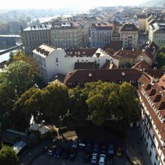 Отель KAMPA Прага балкон