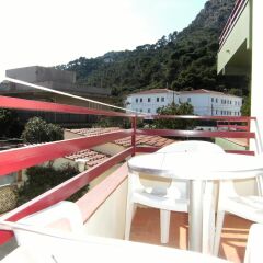Отель Apartamentos Flomar Испания, Л’Эстартит - отзывы, цены и фото номеров - забронировать отель Apartamentos Flomar онлайн балкон