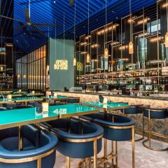 Oasia Hotel Downtown Singapore гостиничный бар